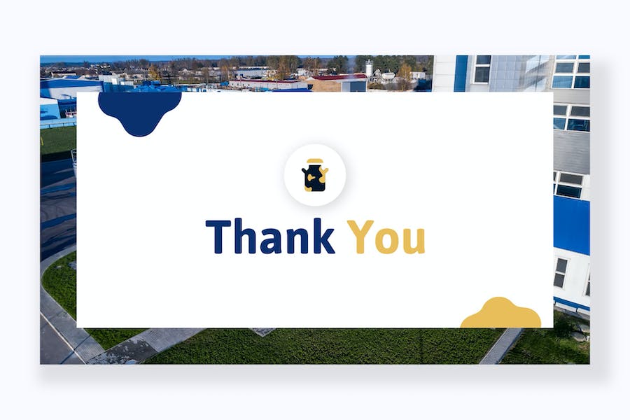 奶牛场牛奶生产与数据汇报PPT模板 - PPT派