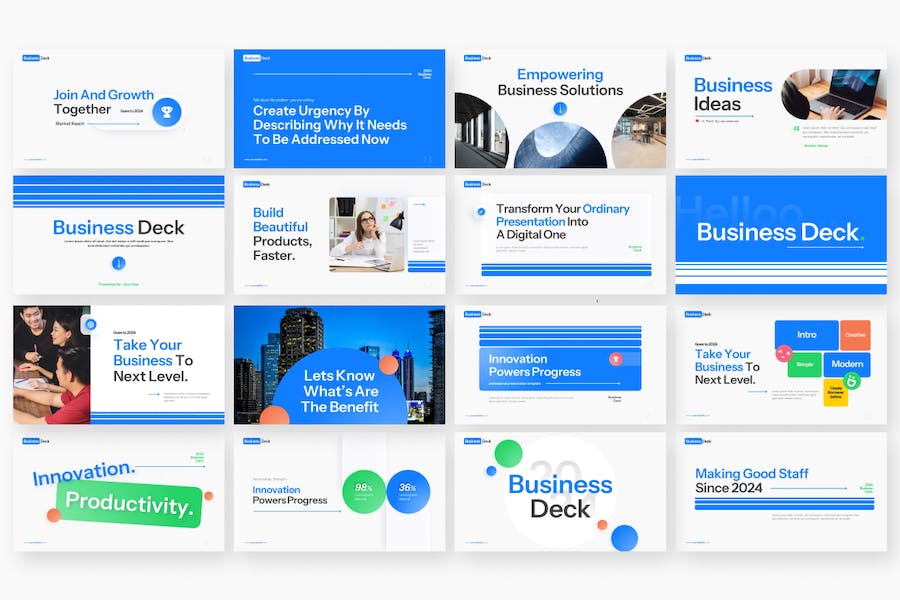 商业融资计划书项目方案PPT模板 - PPT派