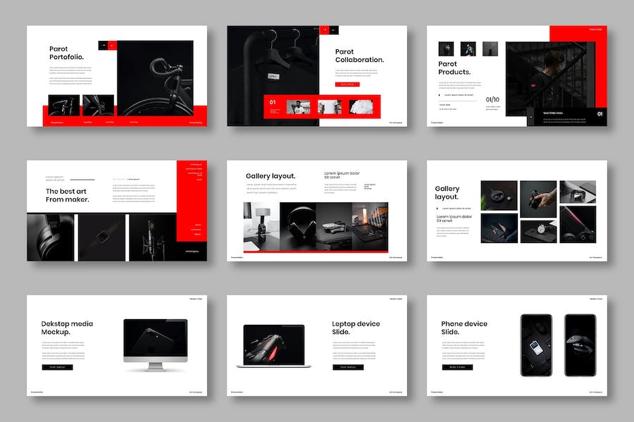 商务融资计划书投资路演方案Keynote模板 - PPT派