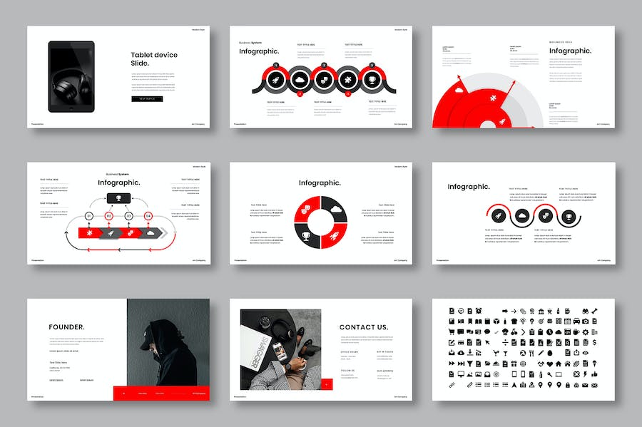 商务融资计划书投资路演方案Keynote模板 - PPT派