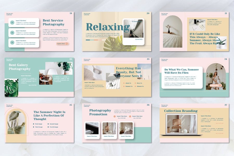 摄影讲述展示方案应用推介Keynote模板 - PPT派