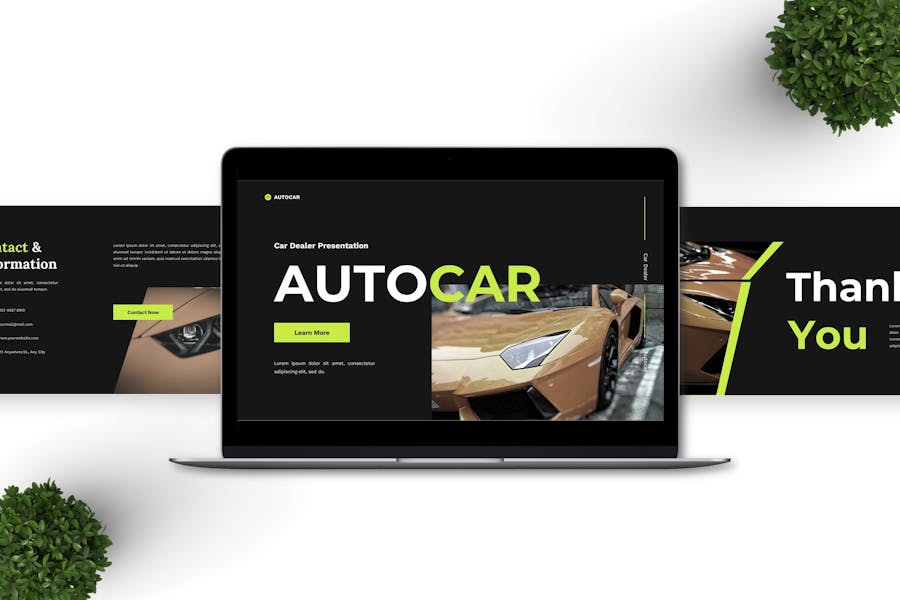 r汽车经销商品牌销售推广PPT模板 - PPT派