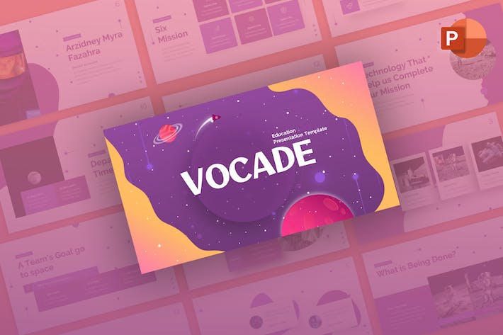 Vocade-教育-创意-幻灯片-模板 - PPT派