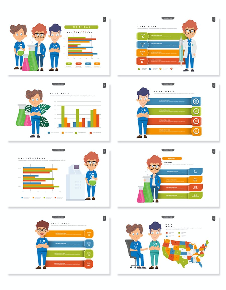 医疗健康知识宣传教育方案PPT模板 - PPT派