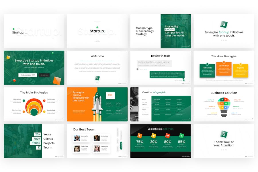 Start-up-thesis-professional-powerpoint-template - PPT派