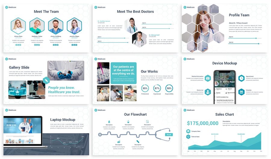 医疗保险健康保障服务方案Keynote模板 - PPT派