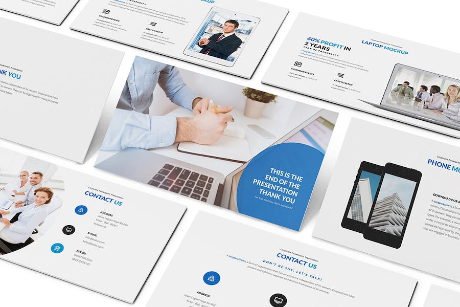 商务项目演讲展示Keynote模板 - PPT派