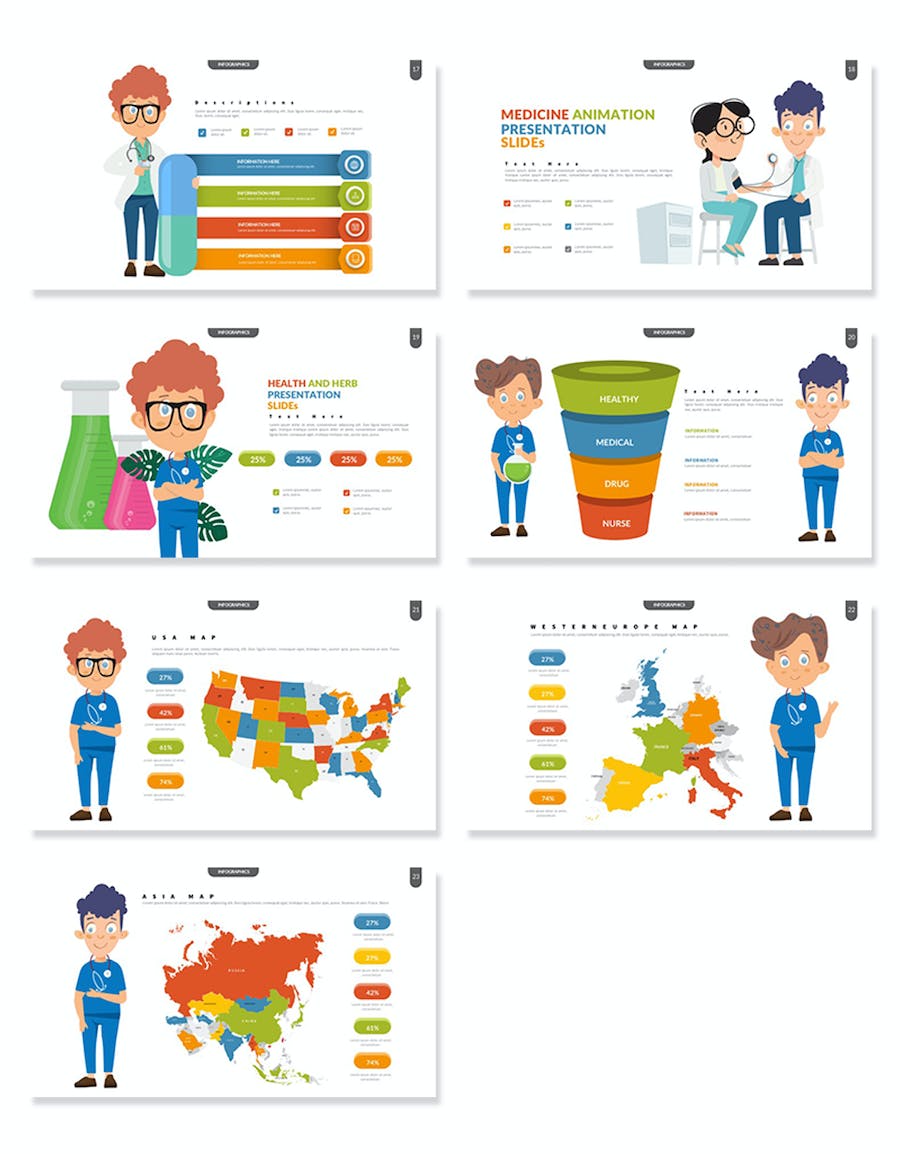 医疗健康知识宣传教育方案PPT模板 - PPT派