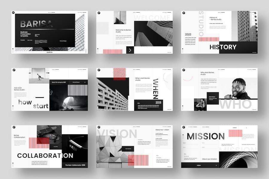 创意企业简介公司介绍宣传Keynote模板 - PPT派