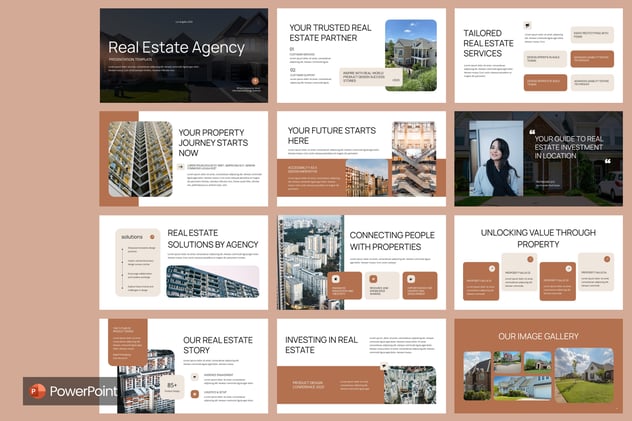 房产房地产营销推广方案PPT模板 - PPT派