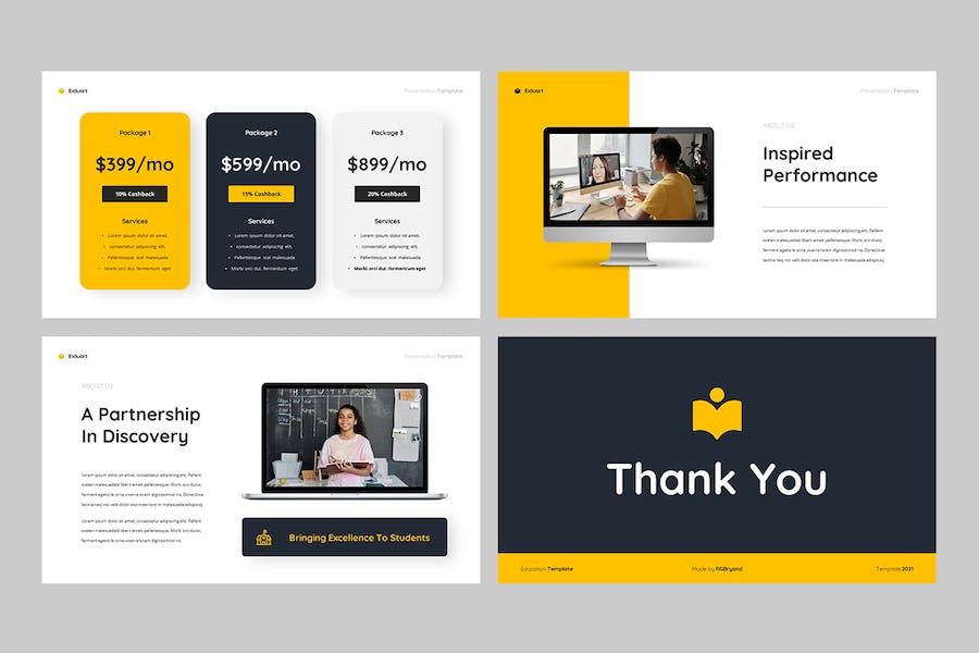 教育课程讲述展示方案Keynote模板 - PPT派