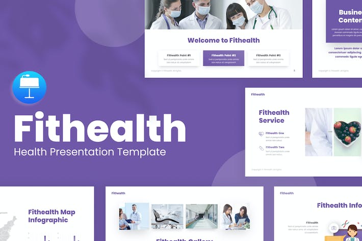 Fithealth-health-professional-keynote-template- PPT派