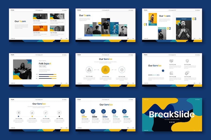民俗文化创意商业项目推介Keynote模板 - PPT派
