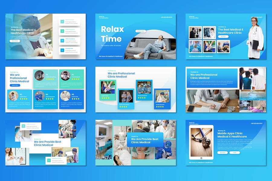 生活护理医疗保健健康宣传Keynote模板 - PPT派