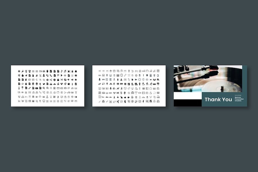 商业融资计划演讲方案PPT模板 - PPT派