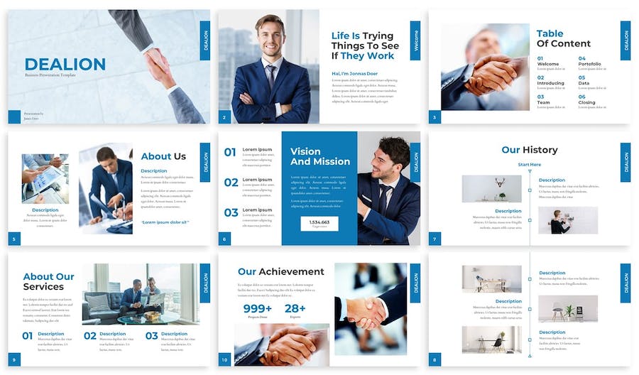 商业交易谈判合作方案Keynote模板 - PPT派