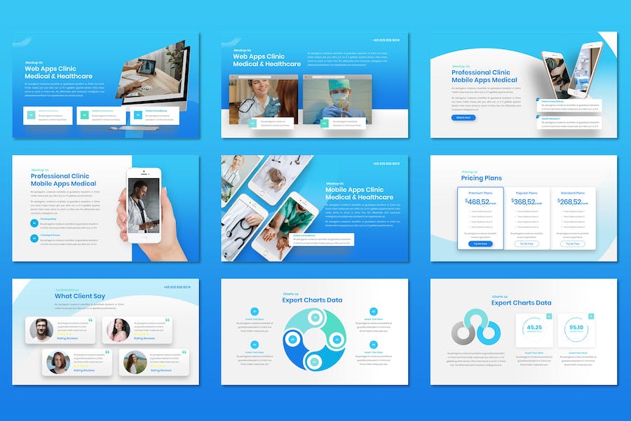 生活护理医疗保健健康宣传Keynote模板 - PPT派