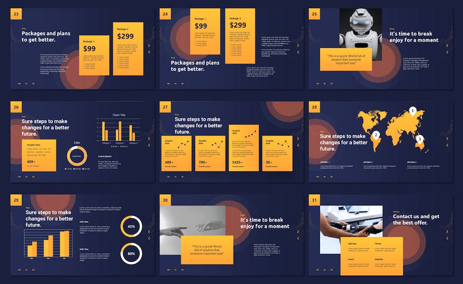 人工智能技术创新应用展示PPT模板 - PPT派