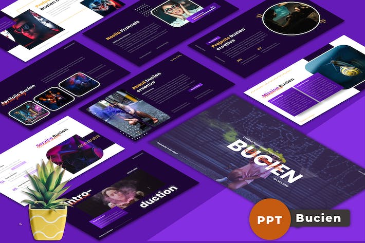 创意设计商业演讲方案PPT模板 - PPT派