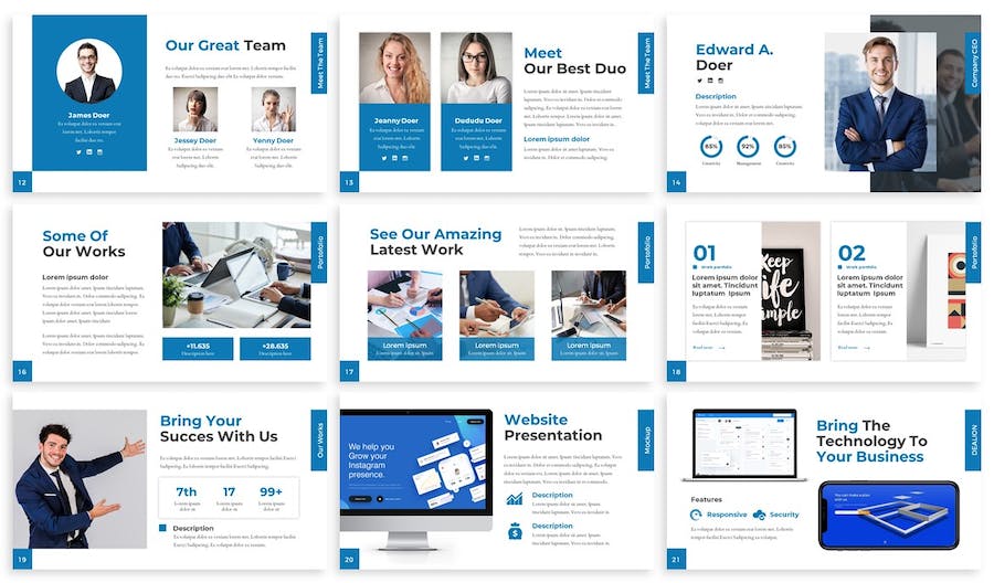 商业交易谈判合作方案Keynote模板 - PPT派