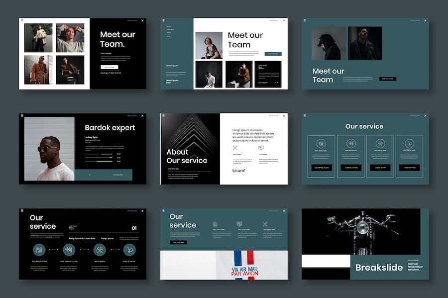 商业融资计划演讲方案PPT模板 - PPT派