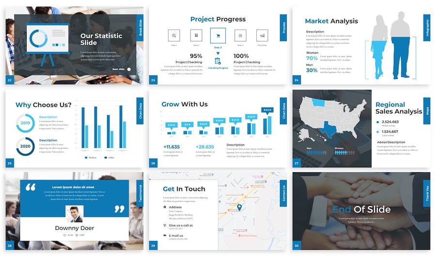 商业交易谈判合作方案Keynote模板 - PPT派