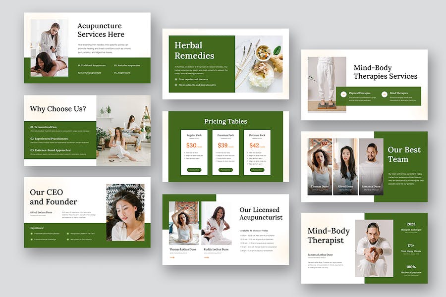 医疗替代方案选择对比Keynote模板 - PPT派