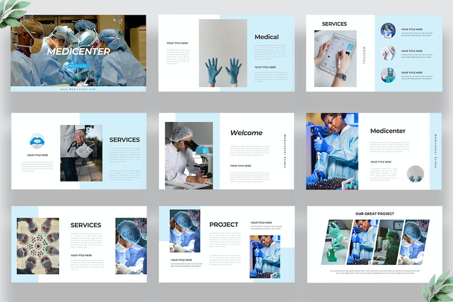 医疗医学诊疗讲述展示Keynote模板 - PPT派