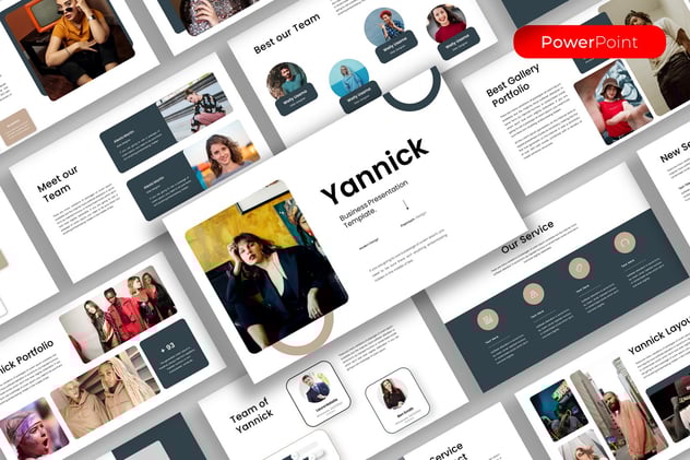 商务项目展示工作汇报PPT模板 - PPT派