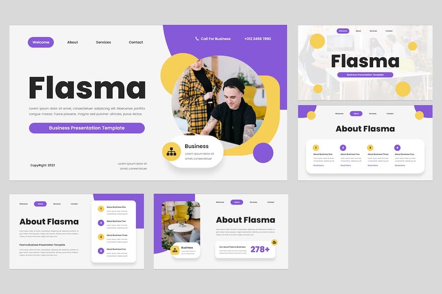 商业讲述展示推介方案应用PPT模板 - PPT派