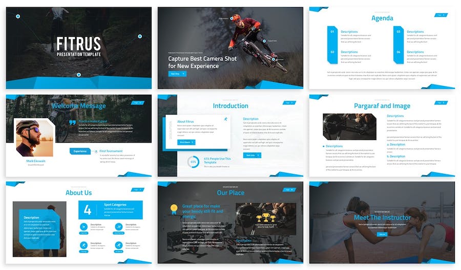 运动型号产品推介讲述Keynote模板 - PPT派