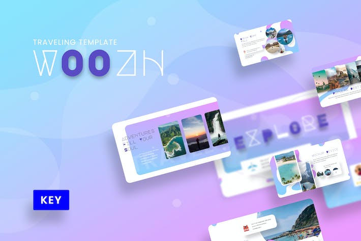 创意设计项目展示推介Keynote模板 - PPT派