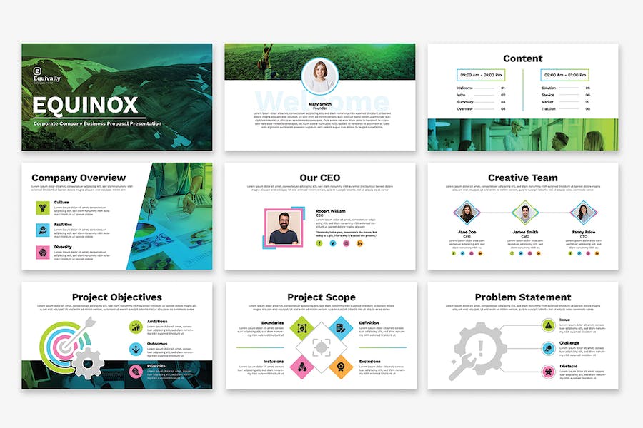 商业建议书融资计划展示PPT模板 - PPT派