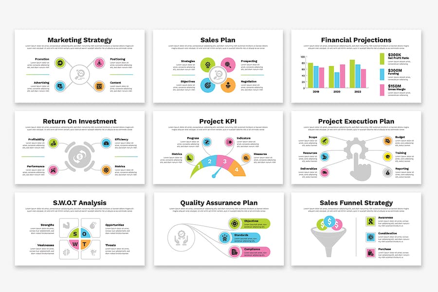 商业建议书融资计划展示PPT模板 - PPT派