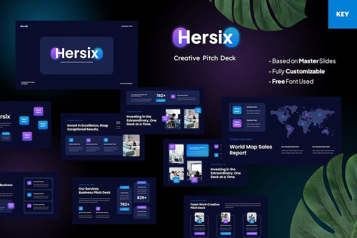 创意设计项目提案路演Keynote模板 - PPT派