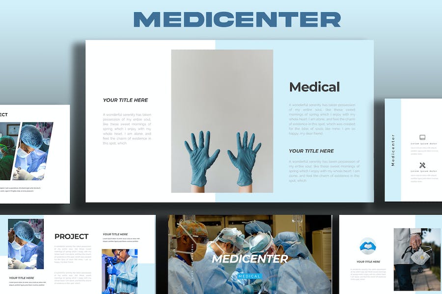 医疗医学诊疗讲述展示Keynote模板 - PPT派