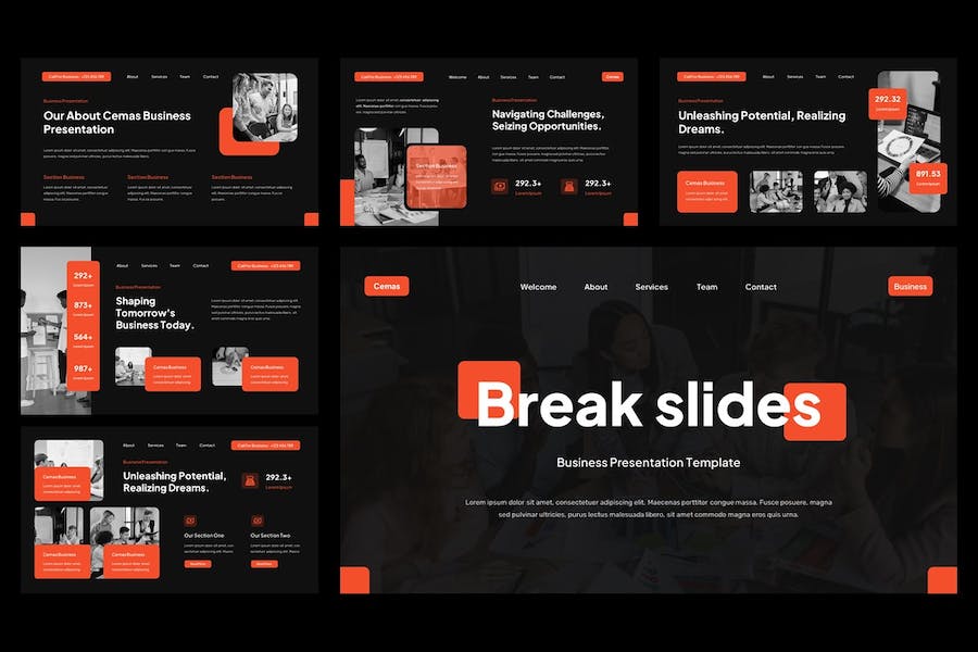 商务企业品牌宣传推广方案PPT模板 - PPT派