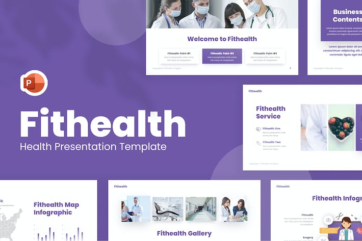 Fithealth-health-professional-powerpoint-template- PPT派