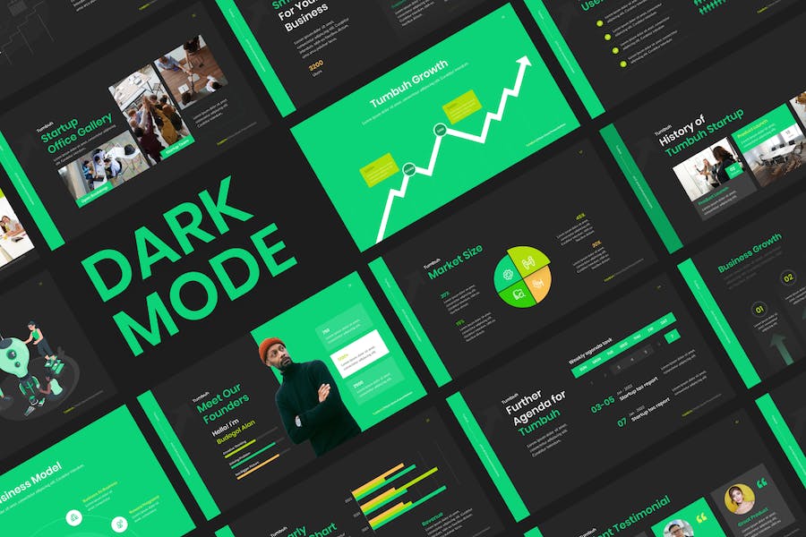 融资路演项目推介Keynote模板 - PPT派