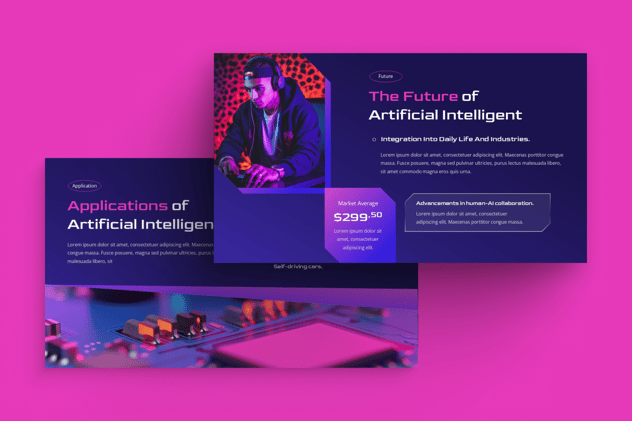 人工智能融资演讲方案Keynote模板 - PPT派