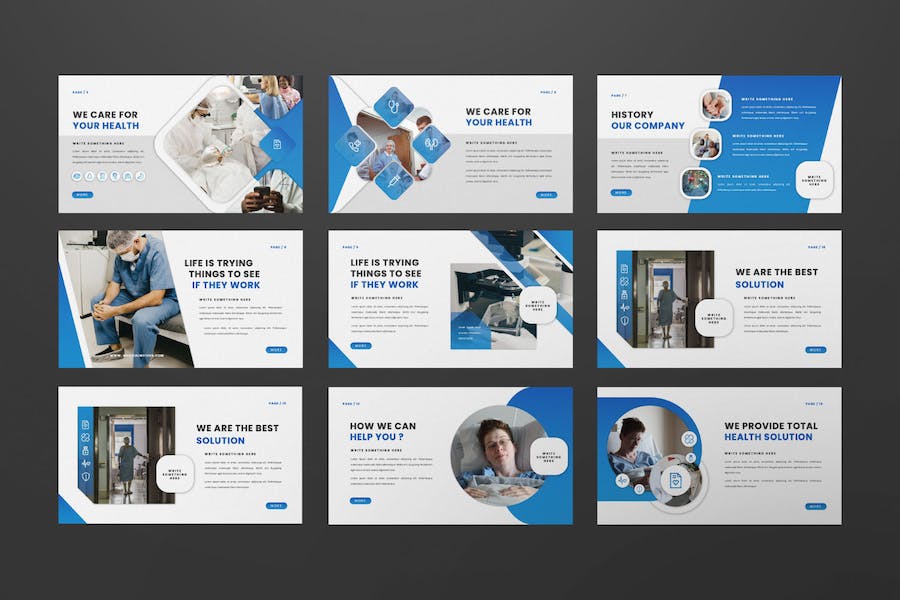 医疗机构诊疗健康管理服务推介专业知识展示PPT模板 - PPT派