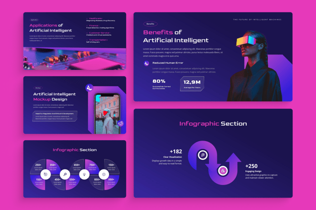 人工智能融资演讲方案Keynote模板 - PPT派