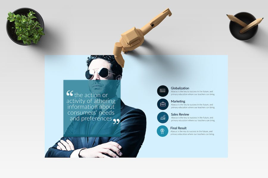 团队介绍商务公司融资演讲方案Keynote模板 - PPT派