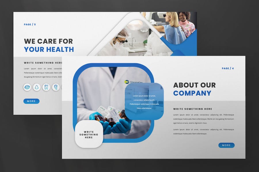 医疗机构诊疗健康管理服务推介专业知识展示PPT模板 - PPT派