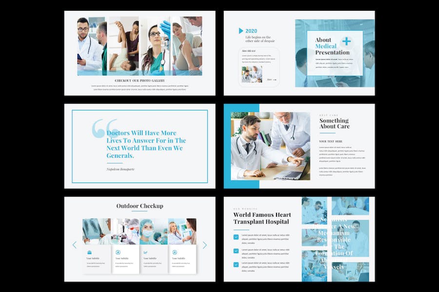 医疗行业产品推介会PPT模板 - PPT派