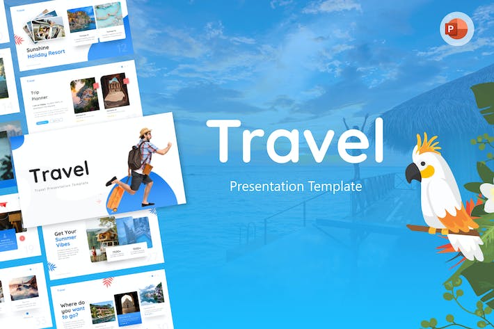 旅游-创意-PowerPoint-模板 - PPT派