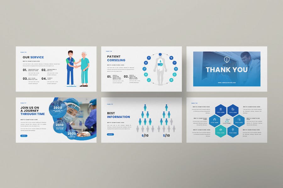 医疗机构诊疗健康管理服务推介专业知识展示PPT模板 - PPT派