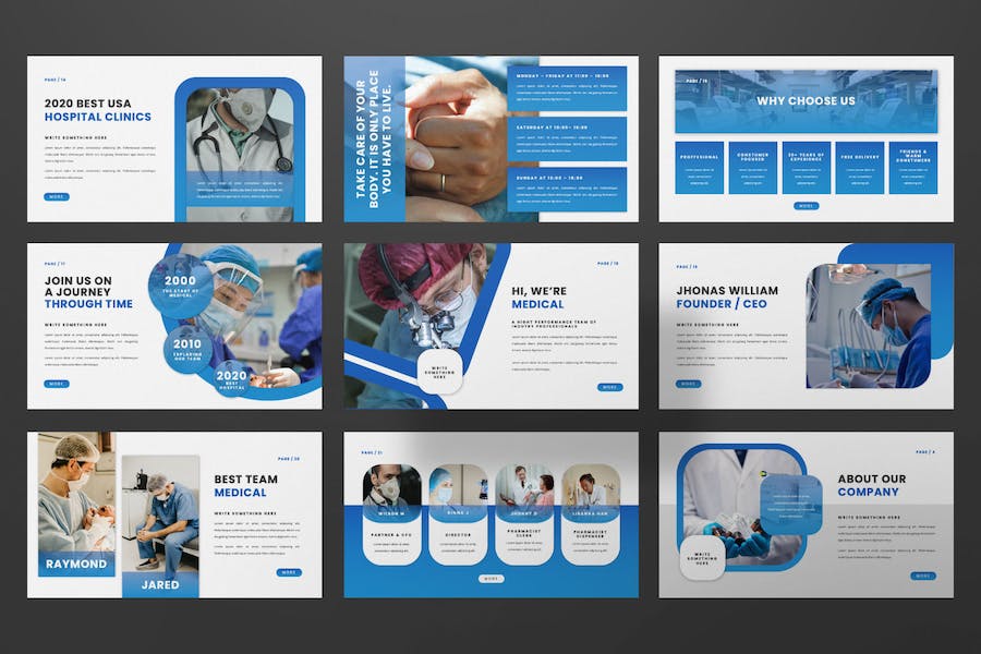 医疗机构诊疗健康管理服务推介专业知识展示PPT模板 - PPT派