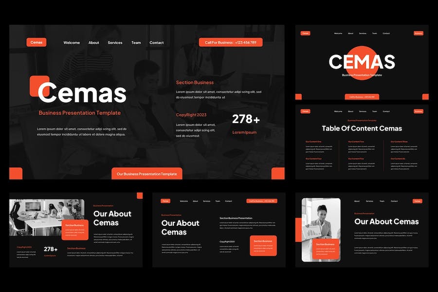 商务企业品牌宣传推广方案PPT模板 - PPT派