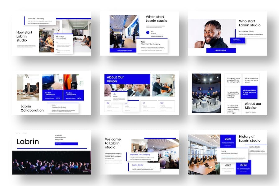 商业企业运营推广宣传方案PPT模板 - PPT派